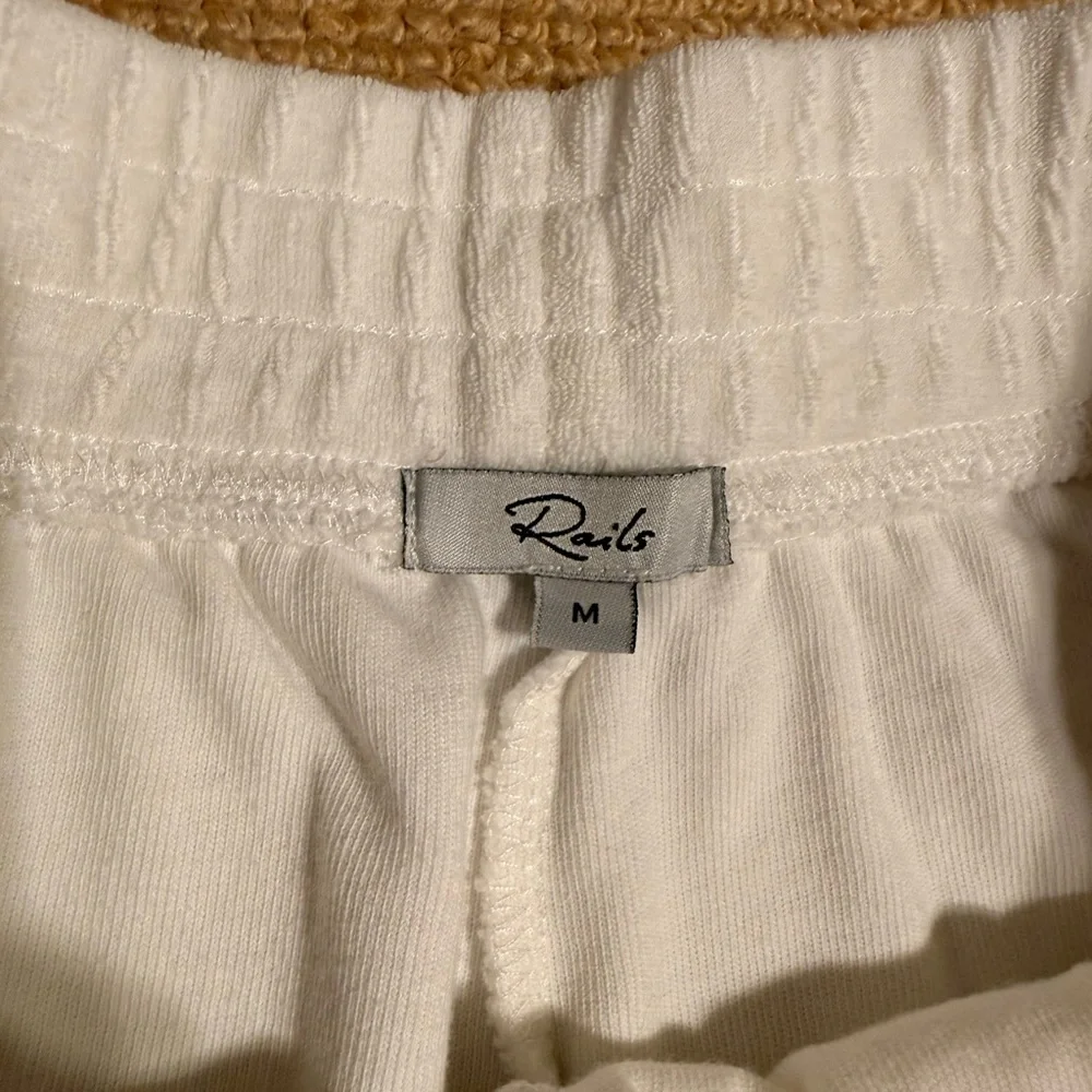 Rails Lunas White Terry Short size Medium